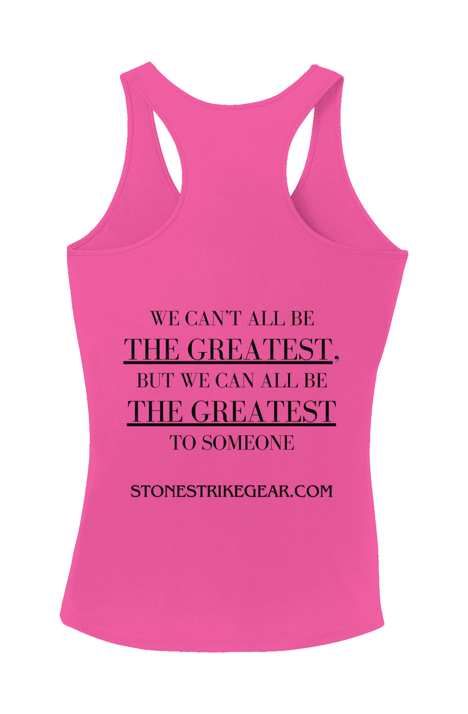 Ladies Medusa SSG Competitor Tank Top – athletic racerback tank with bold Medusa graphic