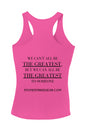 Ladies Medusa SSG Competitor Tank Top – athletic racerback tank with bold Medusa graphic