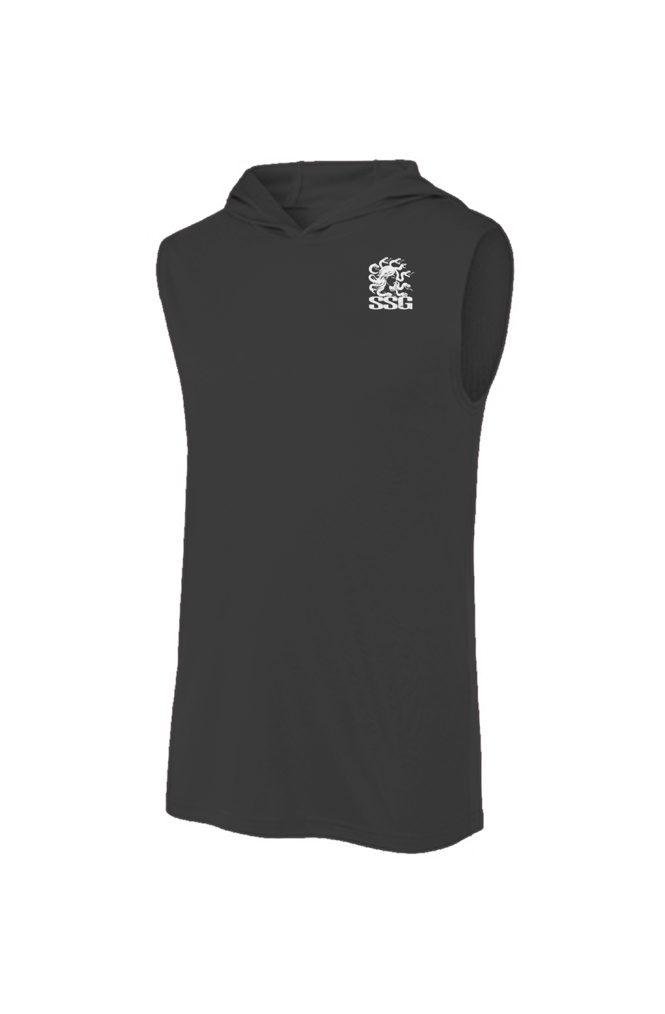 Men’s SSG gym hoodie without sleeves – lightweight and breathable